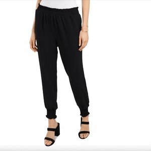 1. State Ruched Hem Smocked Jogger M